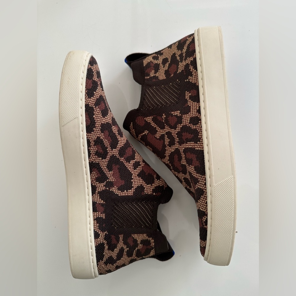 Rothy’s The Chelsea in Wildcat Leopard Women’s Size 8 - Picture 12 of 16